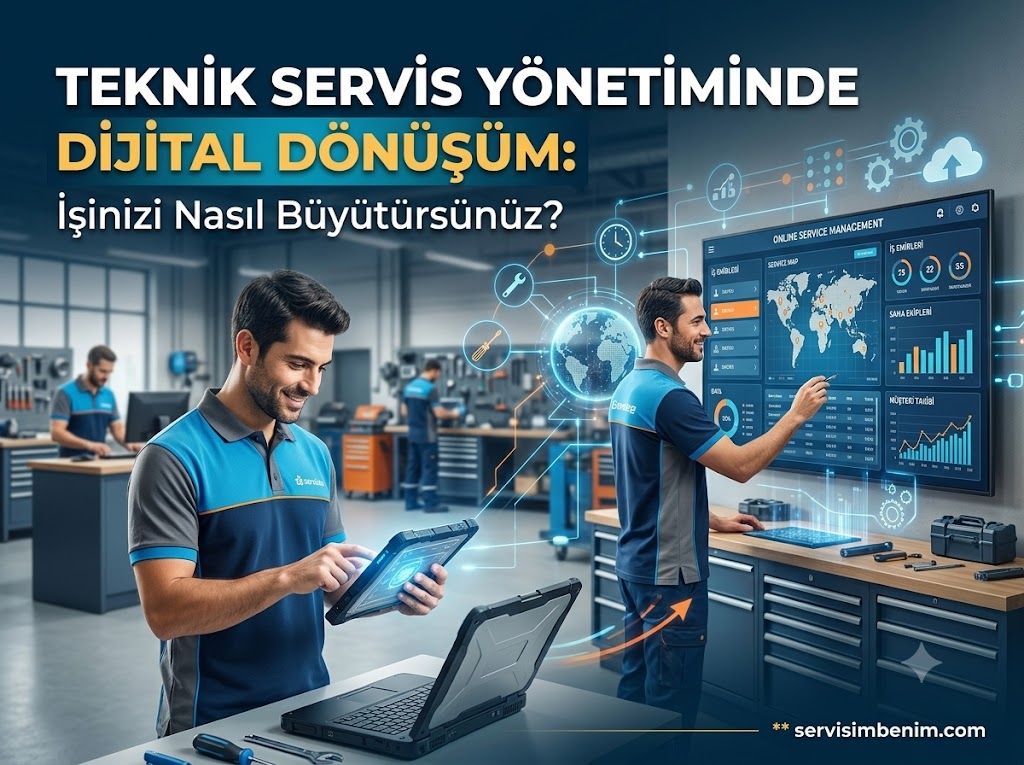Teknik Servis Yönetiminde Dijital Dönüşüm: İşinizi Nasıl Büyütürsünüz?